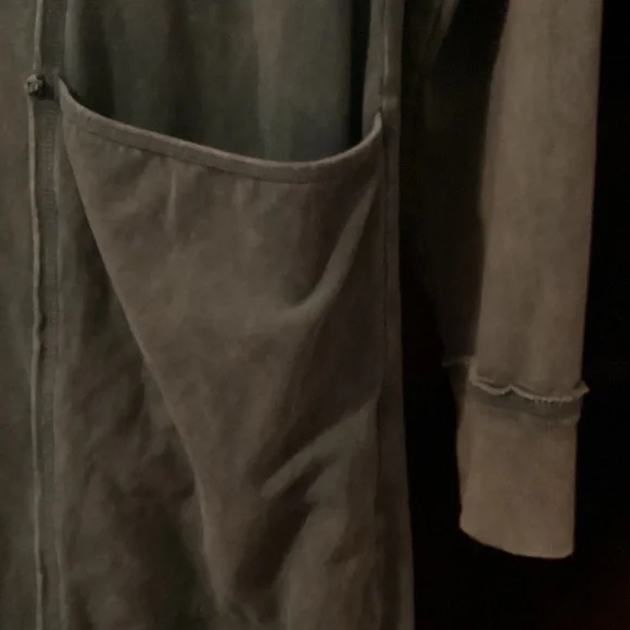 FP Movement by Free People Hot Shot Runner Smoked Pine Wide Leg Jumpsuit - Picture 3 of 7